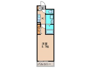 三津屋南二番館の物件間取画像